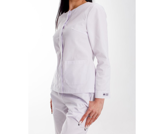 Зображення 7 Жіночий костюм жіночий Жаклін білий р. 54, "БІЛИЙ ХАЛАТ" 440-324-677, Розмір: 54, Цвет: білий