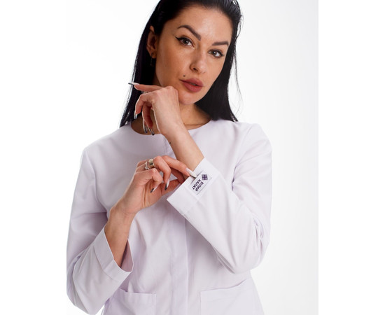 Зображення 4 Жіночий костюм жіночий Жаклін білий р. 40, "БІЛИЙ ХАЛАТ" 440-324-677, Розмір: 40, Цвет: білий