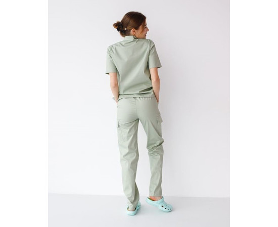 Зображення 2 Медичний жіночий костюм Денвер фісташковий р. 42, "БІЛИЙ ХАЛАТ" 429-396-679, Розмір: 42, Цвет: фісташковий