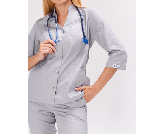 Зображення 3 Жіночий костюм жіночий Елізабет сірий р. 46, "БІЛИЙ ХАЛАТ" 441-328-679, Розмір: 46, Цвет: сірий