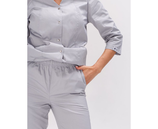 Зображення 8 Жіночий костюм жіночий Елізабет сірий р. 42, "БІЛИЙ ХАЛАТ" 441-328-679, Розмір: 42, Цвет: сірий