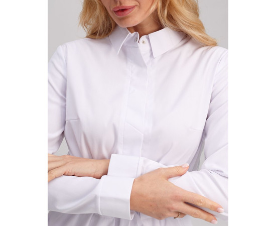 Зображення 4 Медичний костюм жіночий Монтана білий р. 46, "БІЛИЙ ХАЛАТ" 332-324-715, Розмір: 46, Цвет: білий