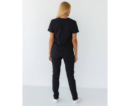 Зображення 3 Жіночий костюм жіночий Марсель чорний р. 44, "БІЛИЙ ХАЛАТ" 383-321-708, Розмір: 44, Цвет: чорний