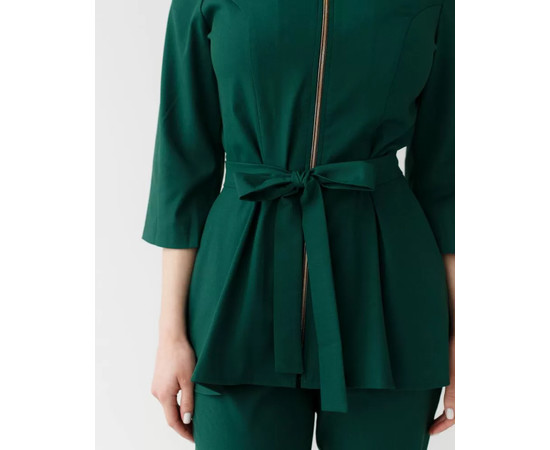 Зображення 4 Жіночий костюм жіночий Мішель зелений р. 40, "БІЛИЙ ХАЛАТ" 308-350-738, Розмір: 40, Цвет: зелений