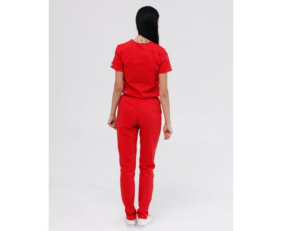 Зображення 3 Жіночий костюм жіночий Марсель червоний р. 38, "БІЛИЙ ХАЛАТ" 383-434-708, Розмір: 38, Цвет: червоний