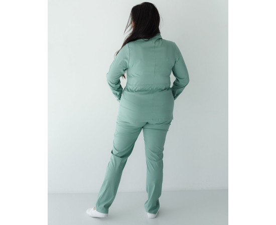 Зображення 4 Жіночий костюм жіночий Монтана оливковий р. 44, "БІЛИЙ ХАЛАТ" 332-327-715, Розмір: 44, Цвет: оливковий