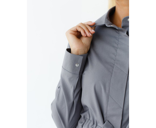 Зображення 4 Медичний костюм жіночий Монтана сірий р. 50, "БІЛИЙ ХАЛАТ" 332-328-715, Розмір: 50, Цвет: сірий