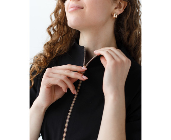 Зображення 4 Медичний костюм жіночий Мішель чорний р. 44, "БІЛИЙ ХАЛАТ" 308-321-738, Розмір: 44, Цвет: чорний