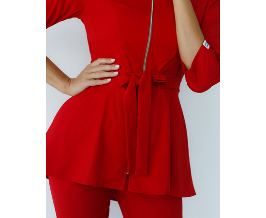 Зображення 4 Жіночий костюм жіночий Мішель червоний р. 42, "БІЛИЙ ХАЛАТ" 308-339-738, Розмір: 42, Цвет: червоний