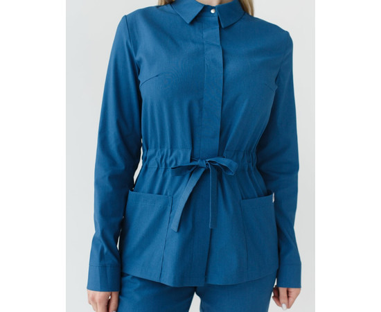 Зображення 5 Медичний костюм жіночий Монтана синій р. 40, "БІЛИЙ ХАЛАТ" 332-412-715, Розмір: 40, Цвет: синий