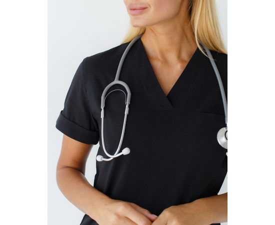 Зображення 5 Жіночий костюм жіночий Марсель чорний р. 44, "БІЛИЙ ХАЛАТ" 383-321-708, Розмір: 44, Цвет: чорний