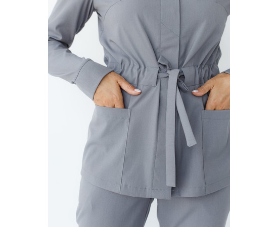 Зображення 5 Медичний костюм жіночий Монтана сірий р. 48, "БІЛИЙ ХАЛАТ" 332-328-715, Розмір: 48, Цвет: сірий