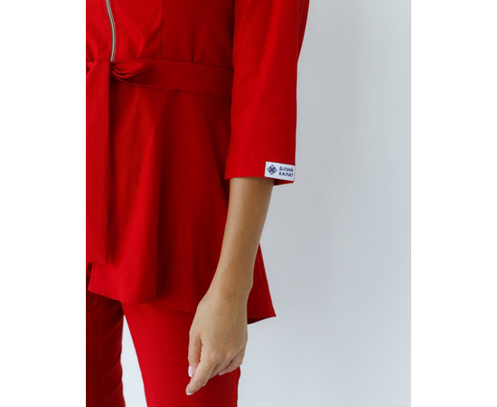 Зображення 5 Жіночий костюм жіночий Мішель червоний р. 48, "БІЛИЙ ХАЛАТ" 308-339-738, Розмір: 48, Цвет: червоний