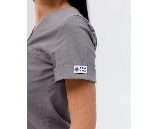 Зображення 5 Жіночий костюм жіночий Марсель сірий р. 48, "БІЛИЙ ХАЛАТ" 383-328-708, Розмір: 48, Цвет: сірий