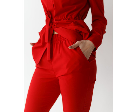 Зображення 6 Жіночий костюм жіночий Монтана червоний р. 52, "БІЛИЙ ХАЛАТ" 332-339-715, Розмір: 52, Цвет: червоний