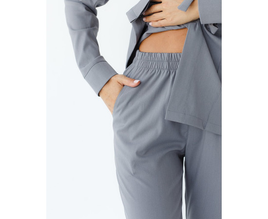 Зображення 6 Медичний костюм жіночий Монтана сірий р. 52, "БІЛИЙ ХАЛАТ" 332-328-715, Розмір: 52, Цвет: сірий