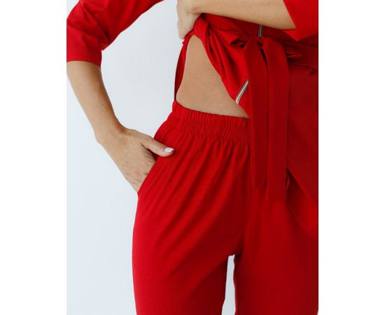 Зображення 6 Жіночий костюм жіночий Мішель червоний р. 48, "БІЛИЙ ХАЛАТ" 308-339-738, Розмір: 48, Цвет: червоний