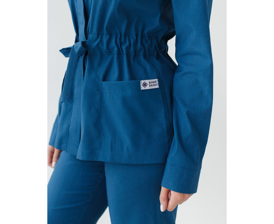 Зображення 6 Медичний костюм жіночий Монтана синій р. 40, "БІЛИЙ ХАЛАТ" 332-412-715, Розмір: 40, Цвет: синий