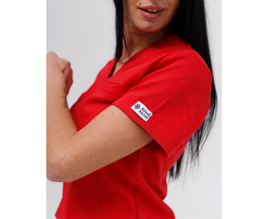 Зображення 6 Жіночий костюм жіночий Марсель червоний р. 38, "БІЛИЙ ХАЛАТ" 383-434-708, Розмір: 38, Цвет: червоний