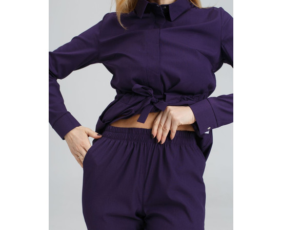 Зображення 6 Жіночий медичний костюм Монтана фіолетовий р. 50, "БІЛИЙ ХАЛАТ" 332-335-679, Розмір: 50, Цвет: фиолетовый