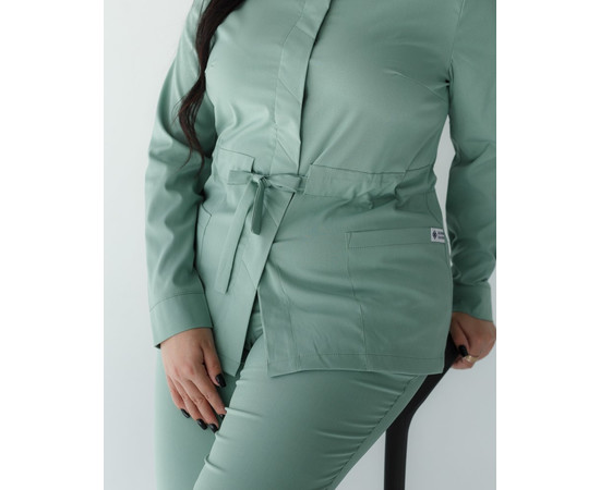 Изображение 7 Медицинский костюм женский Монтана оливковый р. 52, "БЕЛЫЙ ХАЛАТ" 332-327-715, Размер: 52, Цвет: оливковый