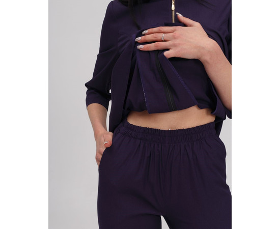 Зображення 8 Медичний костюм жіночий Мішель фіолетовий р. 40, "БІЛИЙ ХАЛАТ" 308-335-738, Розмір: 40, Цвет: фиолетовый