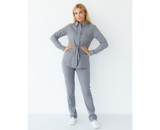 Зображення 8 Медичний костюм жіночий Монтана сірий р. 40, "БІЛИЙ ХАЛАТ" 332-328-715, Розмір: 40, Цвет: сірий