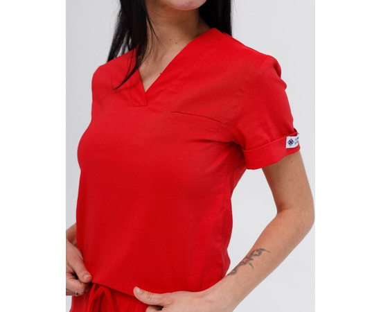 Зображення 9 Жіночий костюм жіночий Марсель червоний р. 38, "БІЛИЙ ХАЛАТ" 383-434-708, Розмір: 38, Цвет: червоний