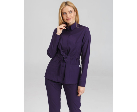 Зображення 9 Жіночий медичний костюм Монтана фіолетовий р. 50, "БІЛИЙ ХАЛАТ" 332-335-679, Розмір: 50, Цвет: фиолетовый