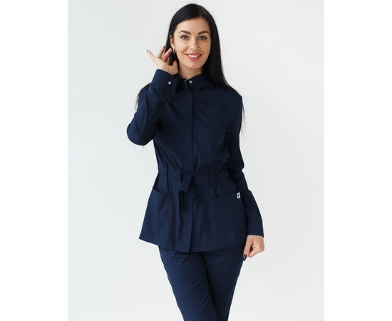 Зображення 4 Жіночий костюм жіночий Монтана темно-синій р. 50, "БІЛИЙ ХАЛАТ" 332-406-715, Розмір: 50, Цвет: темно синій