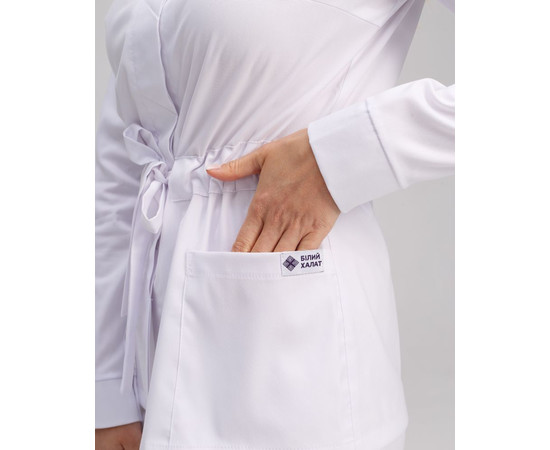 Зображення 5 Медичний костюм жіночий Монтана білий р. 46, "БІЛИЙ ХАЛАТ" 332-324-715, Розмір: 46, Цвет: білий