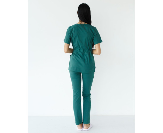 Зображення 2 Жіночий костюм жіночий Ріо зелений р. 46, "БІЛИЙ ХАЛАТ" 135-350-707, Розмір: 46, Цвет: зелений