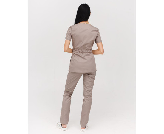 Зображення 2 Медичний костюм жіночий Наомі мокко р. 54, "БІЛИЙ ХАЛАТ" 331-421-679, Розмір: 54, Цвет: моко