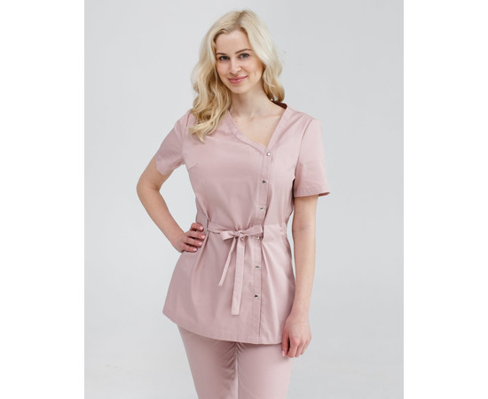 Зображення 3 Медичний костюм жіночий Наомі ліловий р. 46, "БІЛИЙ ХАЛАТ" 331-401-679, Розмір: 46, Цвет: фіолетовий