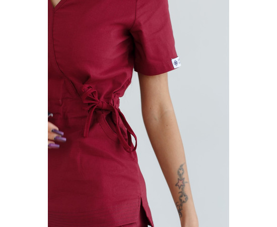 Зображення 4 Жіночий костюм жіночий Ріо марсала р. 44, "БІЛИЙ ХАЛАТ" 135-326-707, Розмір: 44, Цвет: марсала