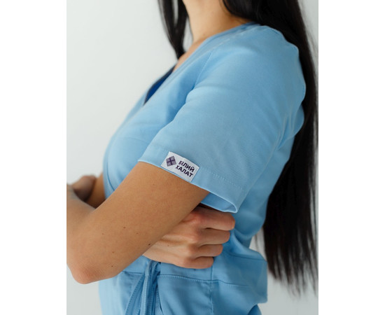 Зображення 6 Жіночий костюм жіночий Ріо блакитний р. 52, "БІЛИЙ ХАЛАТ" 135-333-707, Розмір: 52, Цвет: блакитний