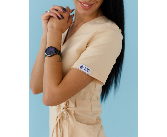 Зображення 6 Жіночий костюм жіночий Ріо бежевий р. 54, "БІЛИЙ ХАЛАТ" 135-367-715, Розмір: 54, Цвет: бежевый