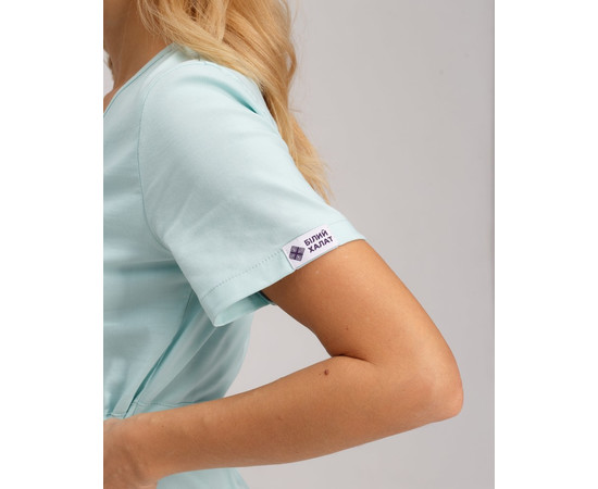 Зображення 6 Медичний костюм жіночий Ріо м'ятний р. 40, "БІЛИЙ ХАЛАТ" 135-332-715, Розмір: 40, Цвет: м'ятний