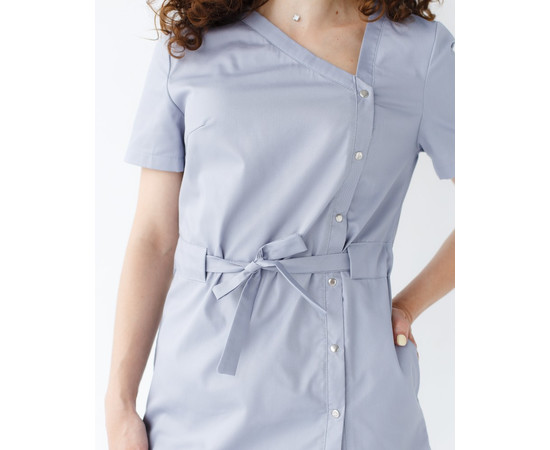 Зображення 7 Медичний костюм жіночий Наомі сірий р. 42, "БІЛИЙ ХАЛАТ" 331-328-679, Розмір: 42, Цвет: сірий