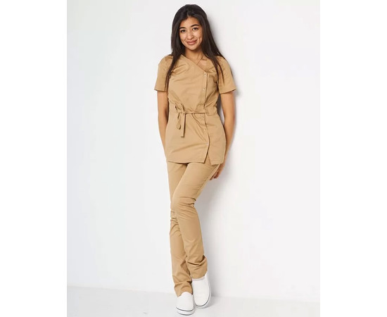 Зображення 8 Жіночий костюм жіночий Наомі пісок р. 40, "БІЛИЙ ХАЛАТ" 331-323-679, Розмір: 40, Цвет: пісочний