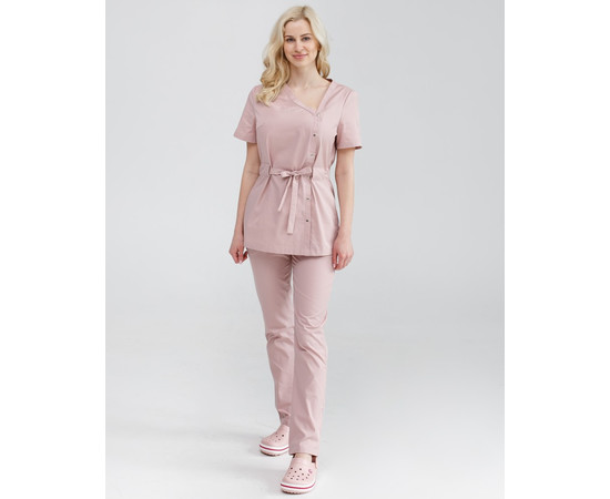 Зображення 9 Медичний костюм жіночий Наомі ліловий р. 46, "БІЛИЙ ХАЛАТ" 331-401-679, Розмір: 46, Цвет: фіолетовий