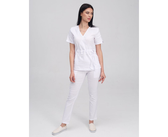 Зображення 9 Жіночий костюм жіночий Ріо білий р. 48, "БІЛИЙ ХАЛАТ" 135-324-707, Розмір: 48, Цвет: білий