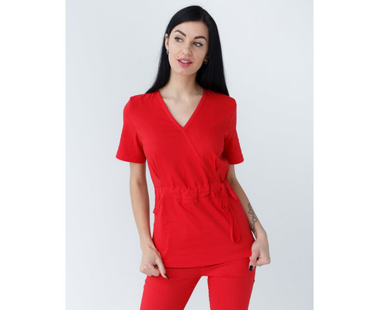 Зображення 3 Жіночий костюм жіночий Ріо червоний р. 44, "БІЛИЙ ХАЛАТ" 135-339-707, Розмір: 44, Цвет: червоний