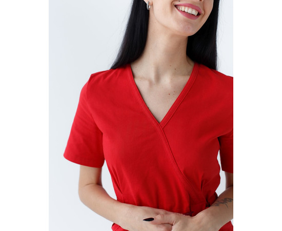 Зображення 4 Жіночий костюм жіночий Ріо червоний р. 52, "БІЛИЙ ХАЛАТ" 135-339-707, Розмір: 52, Цвет: червоний