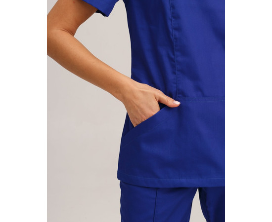 Зображення 5 Жіночий костюм жіночий Топаз електрик р. 40, "БІЛИЙ ХАЛАТ" 137-334-705, Розмір: 40, Цвет: електрик