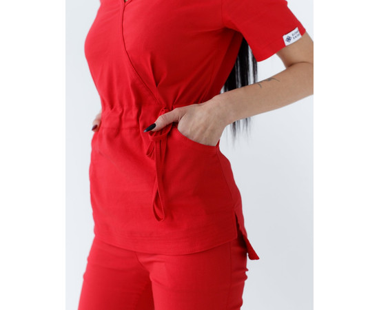 Зображення 5 Жіночий костюм жіночий Ріо червоний р. 44, "БІЛИЙ ХАЛАТ" 135-339-707, Розмір: 44, Цвет: червоний