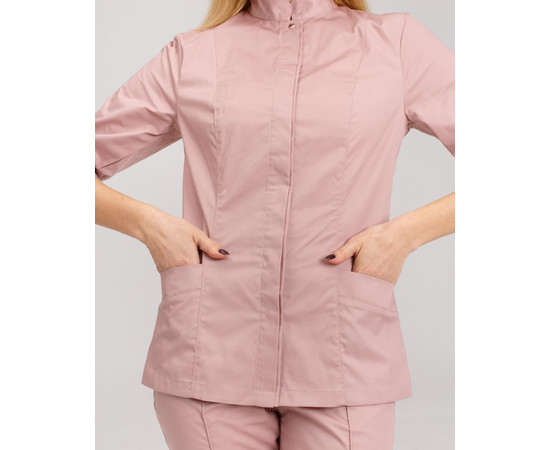 Зображення 5 Медичний костюм жіночий Сакура ліловий р. 42, "БІЛИЙ ХАЛАТ" 124-401-678, Розмір: 42, Цвет: фіолетовий