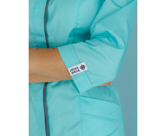 Зображення 6 Жіночий костюм жіночий Сакура м'ятний-сірий р. 44, "БІЛИЙ ХАЛАТ" 124-356-678, Розмір: 44, Цвет: м'ятний