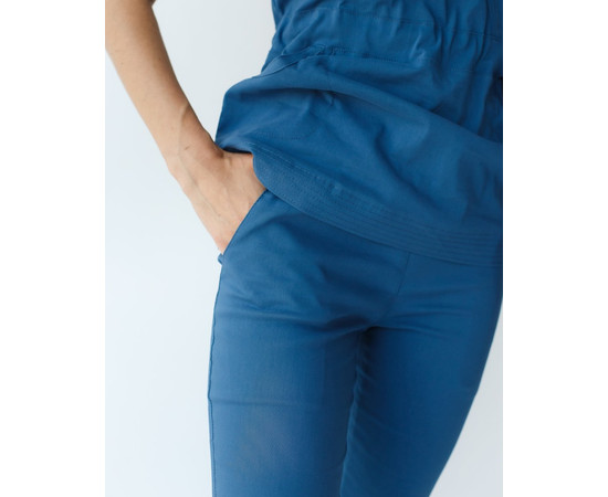 Зображення 6 Медичний костюм жіночий Ріо синій р. 42, "БІЛИЙ ХАЛАТ" 135-322-707, Розмір: 42, Цвет: синий