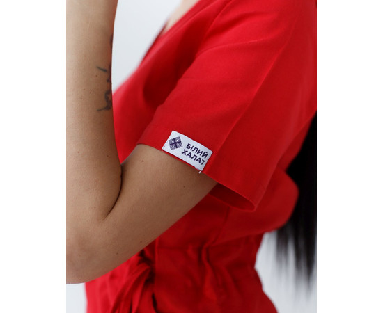 Зображення 6 Жіночий костюм жіночий Ріо червоний р. 44, "БІЛИЙ ХАЛАТ" 135-339-707, Розмір: 44, Цвет: червоний